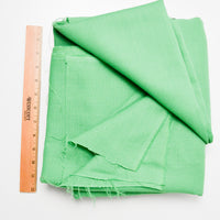 Green Linen-Like Woven Fabric - 60" x 124"