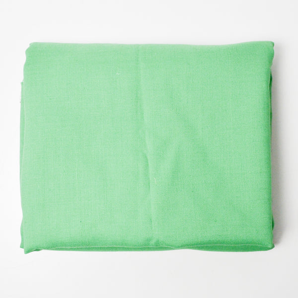 Green Linen-Like Woven Fabric - 60" x 124"