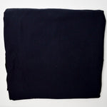 Black Fleece-Backed Knit Fabric - 54" x 58"