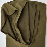Olive Green Fleece Fabric - 62" x 86"
