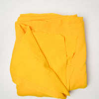 Yellow Textured Rib Knit Fabric - 60" x 100"