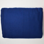 Navy Blue Fulled Wool Woven Fabric - 60" x 148"
