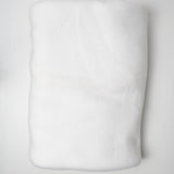 White Thick + Springy Fleece Fabric - 64" x 66"