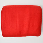 Red Fleece Fabric - 68" x 114"