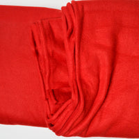 Red Fleece Fabric - 68" x 114"