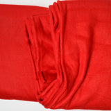 Red Fleece Fabric - 68" x 114"