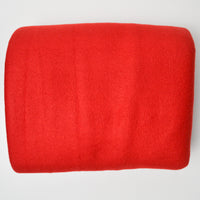 Red Fleece Fabric - 68" x 114"