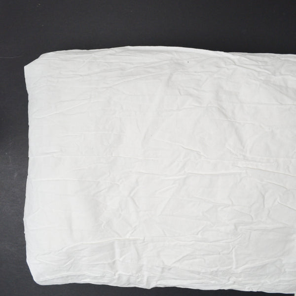 White Quilting Weight Woven Fabric - 36" x 536"