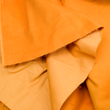 Deep Yellow-Orange Corduroy Fabric - 45" x 496"