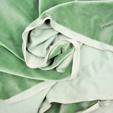 Green Velvet Upholstery Fabric - 52" x 140"