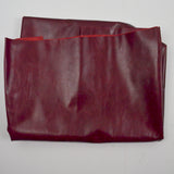 Dark Red Dyed Leather? - 36" x 48" + Extra