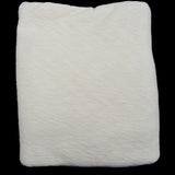 White Thick Slub Knit Fabric - 80" x 148"