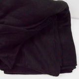 Black Fleece Fabric - 64" x 104"