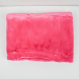 Hot Pink Faux Fur Fabric - 23" x 60"