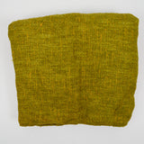 Chartreuse Textured Woven Fabric - 26" x 88" Curtain with Pleats