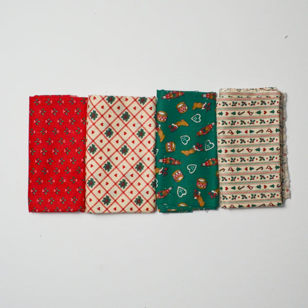 Patterned Holiday Fabric Bundle