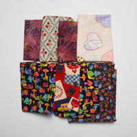 Colorful Patterned Fabric Bundle