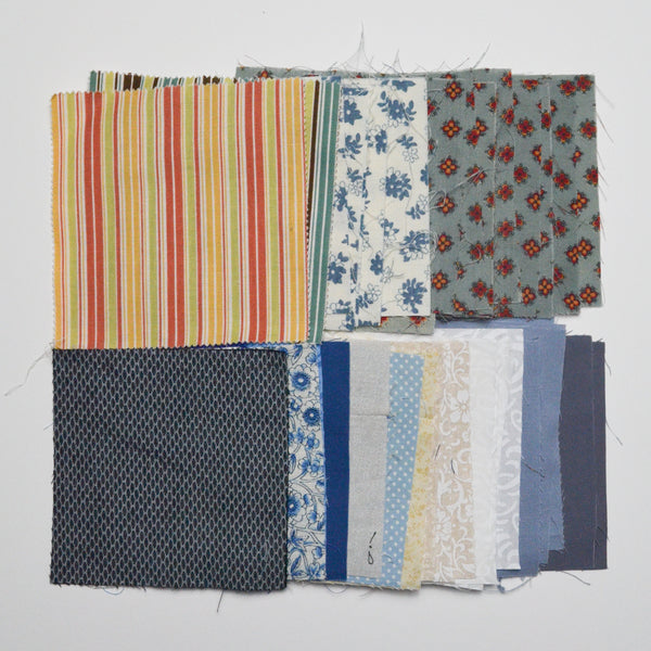 Patterned Fabric Square Bundle