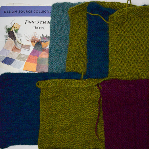 Knit Square Bundle + Blanket Knitting Pattern