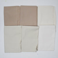 Neutral Shades Quilting Weight Woven Fabric Bundle - 1 Yard Pieces