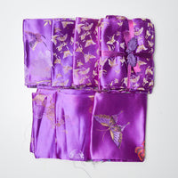 Purple Brocade Fabric Bundle