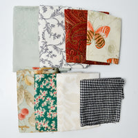 Patterned Mixed Weight Woven Fabric Bundle