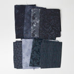 Black Quilting Weight Woven Fabric Bundle