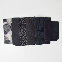 Black Quilting Weight Woven Fabric Bundle