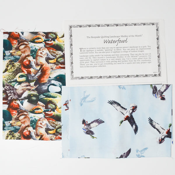 Waterfowl Quilting Weight Woven Fabric Bundle