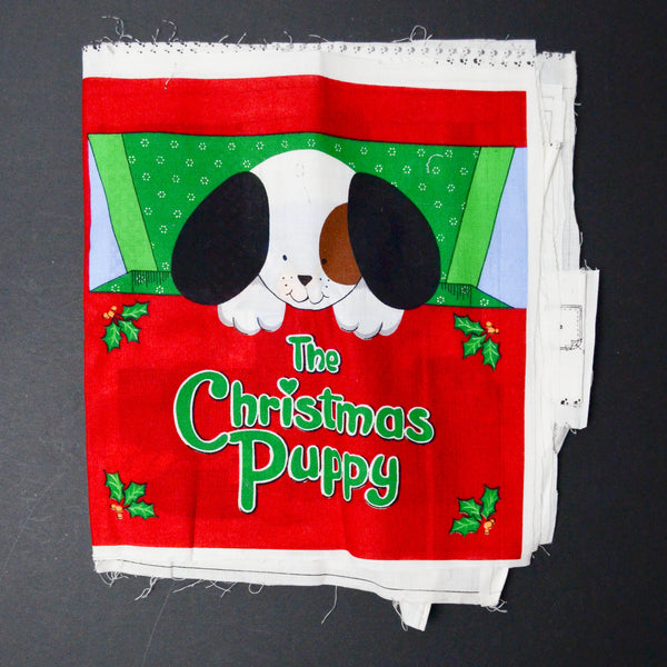 The Christmas Puppy Fabric Book