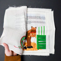 The Christmas Puppy Fabric Book