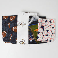 Sports Print Quilting Weight Woven Fabric Bundle