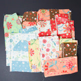 Abstract Floral Quilting Weight + Pieced Fabric Bundle