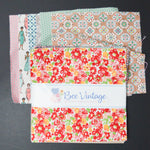 Riley Blake Bee Vintage 10" Quilting Cotton Stack + Extra 10" Quilting Cotton Squares