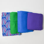 Cool Toned Mixed Weight Woven Fabric Bundle