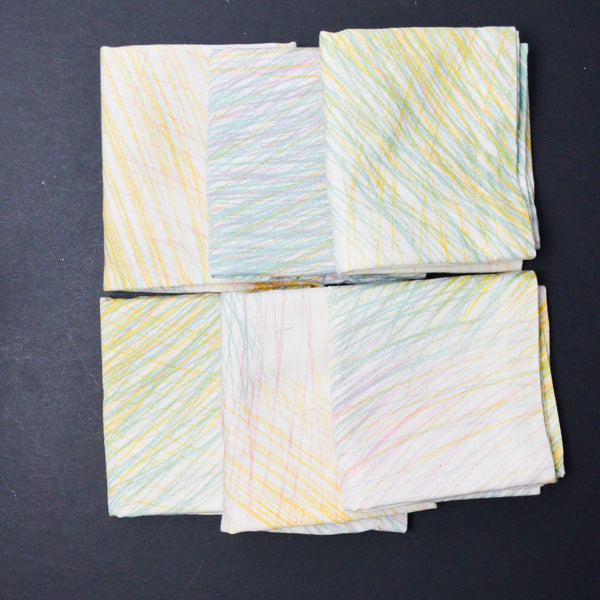 Crate & Barrel + Marimekko Pastel Napkins - Set of 6