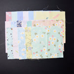 Pastel Quilting Weight Fabric Square Bundle, 8" x 8" - Set of 17