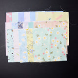 Pastel Quilting Weight Fabric Square Bundle, 8" x 8" - Set of 17