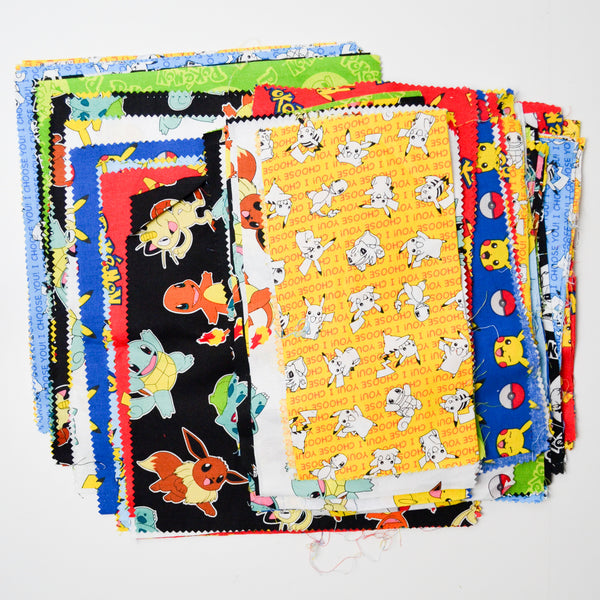 Pokemon Quilting Weight Fabric Bundle