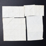 White Quilting Weight Fabric Bundle - Partially Pieced