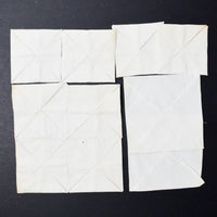 White Quilting Weight Fabric Bundle - Partially Pieced