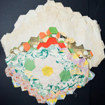 Floral Pieced Quilt Blocks - Set of 22