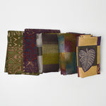 Green + Purple Upholstery Fabric Bundle