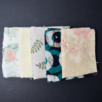 Gauzy + Printed Woven Fabric Bundle