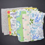 Vintage Floral Sheet + Linens Remnant Bundle