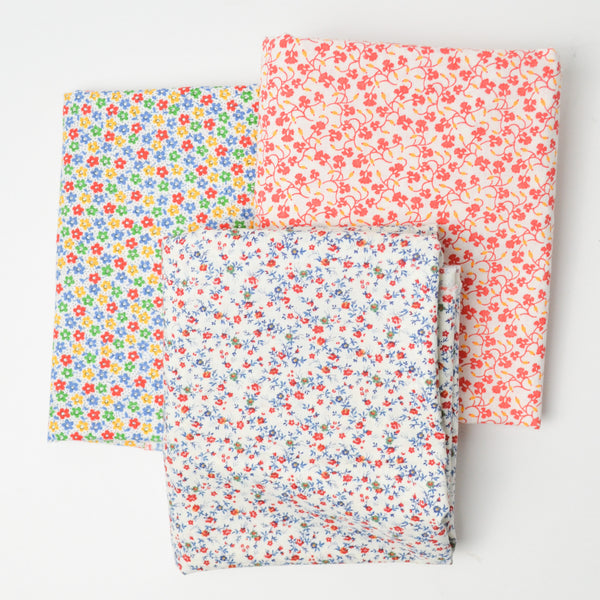Floral Quilting Cotton Bundle