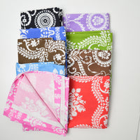 Floral Damask Print Quilting Weight Woven Fabric Bundle