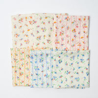 Cream + Pastel Floral Woven Fabric Bundle
