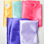 Colorful Satin Woven Fabric Bundle