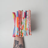 Bright Colorful Digital Print Knit + Woven Fabric Bundle
